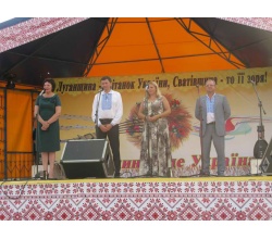 Під час свята Фестивалю Слобожанський спас 2015 рік м. Сватове