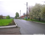 Фото весенний вид улицы Шевченко, в районе инкубатора, 21 апреля 2008 год Сватово.