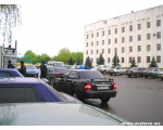 Фото вид площади возле "Белого дома" рабочий день, понедельник, 21 апреля 2008 год Сватово.