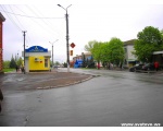 Фото, весенний дождик на улице Ленина, 21 апреля 2008 год Сватово.