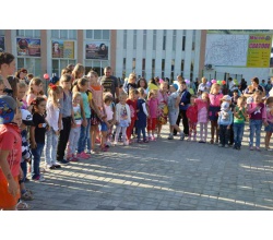 Відкриття нового скверу відпочинку на пл. 50-річчя Перемоги.