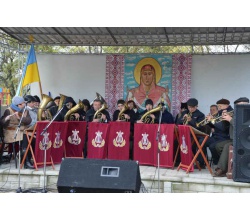 День захисника 2016 р. Виступ духового оркестру Рубіжанського професійного хіміко-технологічного ліцею.