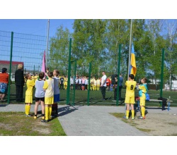 29 квітня 2017 р. відбувся черговий, вже четвертий турнір з міні-футболу на приз газети «Голос громади» серед учнів 5-7 класів загальноосвітніх шкіл міста.Під час урочистого відкриття.