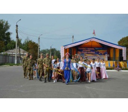 День незалежності на Сватівщині 2016 рік. Під час святкування.