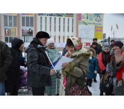 Маланки ходили, васильки носили...2017 рік. Під час нагородження