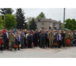 відбулися урочистості з нагоди святкування 72-ї річниці Перемоги у Великій Вітчизняній війні 1941-1945 років.