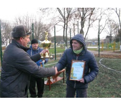 Перший відкритий чемпіонат м.Сватове з міні-футболу 2016 р. Нагородження.