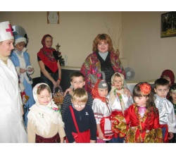 Виступ дітей на Старий Новий рік 2013 р.