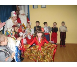 Цікавий танок дітей на Старий Новий рік в міській раді 2013 р.
