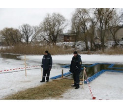Підготовка до свята водохрещення 2013