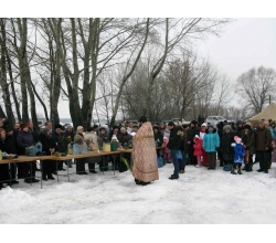 Освячення води на водохрещення