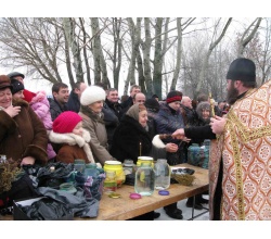 Радісні обличча сватівчан, Водохрещення 2013 рік