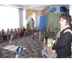 Акція щодо додержання правил дорожнього руху в ДНЗ Журавка