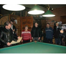 Турнір по більярду в Сватове. 2013 рік.