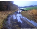 Фото природы зимой. Февральская грунтовая дорога в Сватовском районе. 2009 год