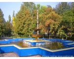 Фото "Осенний вид фонтана Димон" в парке. 3 октября 2008 год Сватово.