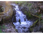 Фото, весенний водопад в лесу 2008 год Сватовский район