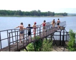 Красиво летом на Райгородской плотине