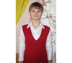 Чистякова Інна, переможець з географії.<br>9 клас<br>Сватівська ЗОШ І-ІІІ ст.№1<br>вчитель: Стаднікова Тетяна Іванівна