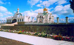 Фото православного храма в городе Рубежное